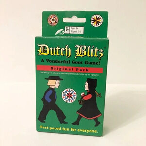 2014 Dutch Blitz Card Game Vonderful Goot  Game Missing Instructions